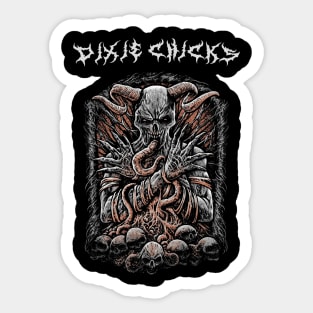 Rock Monster Chicks Sticker